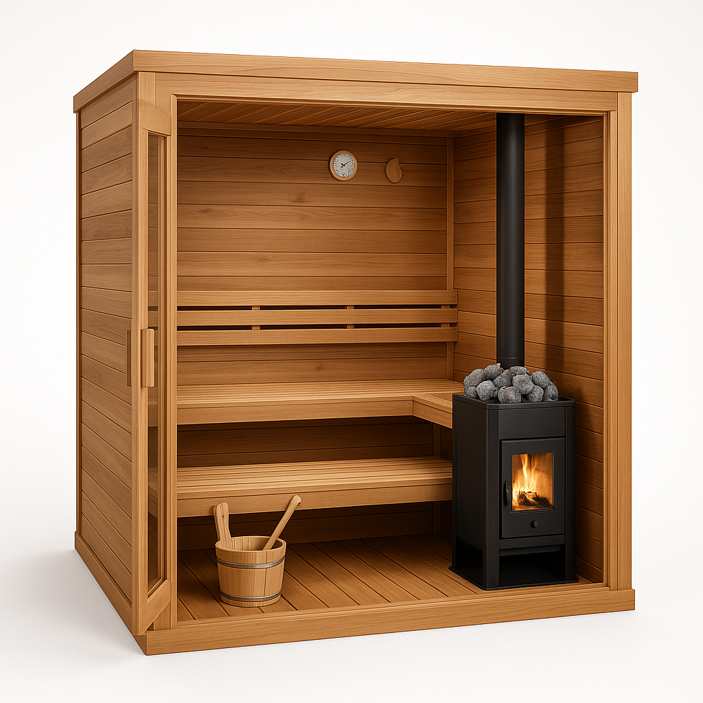 Evergrove 3-Person Indoor Traditional Sauna