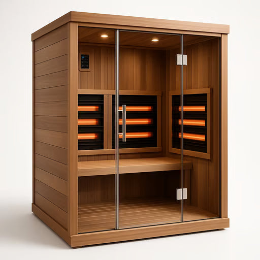 Sierra 2-Person Outdoor Infrared Sauna